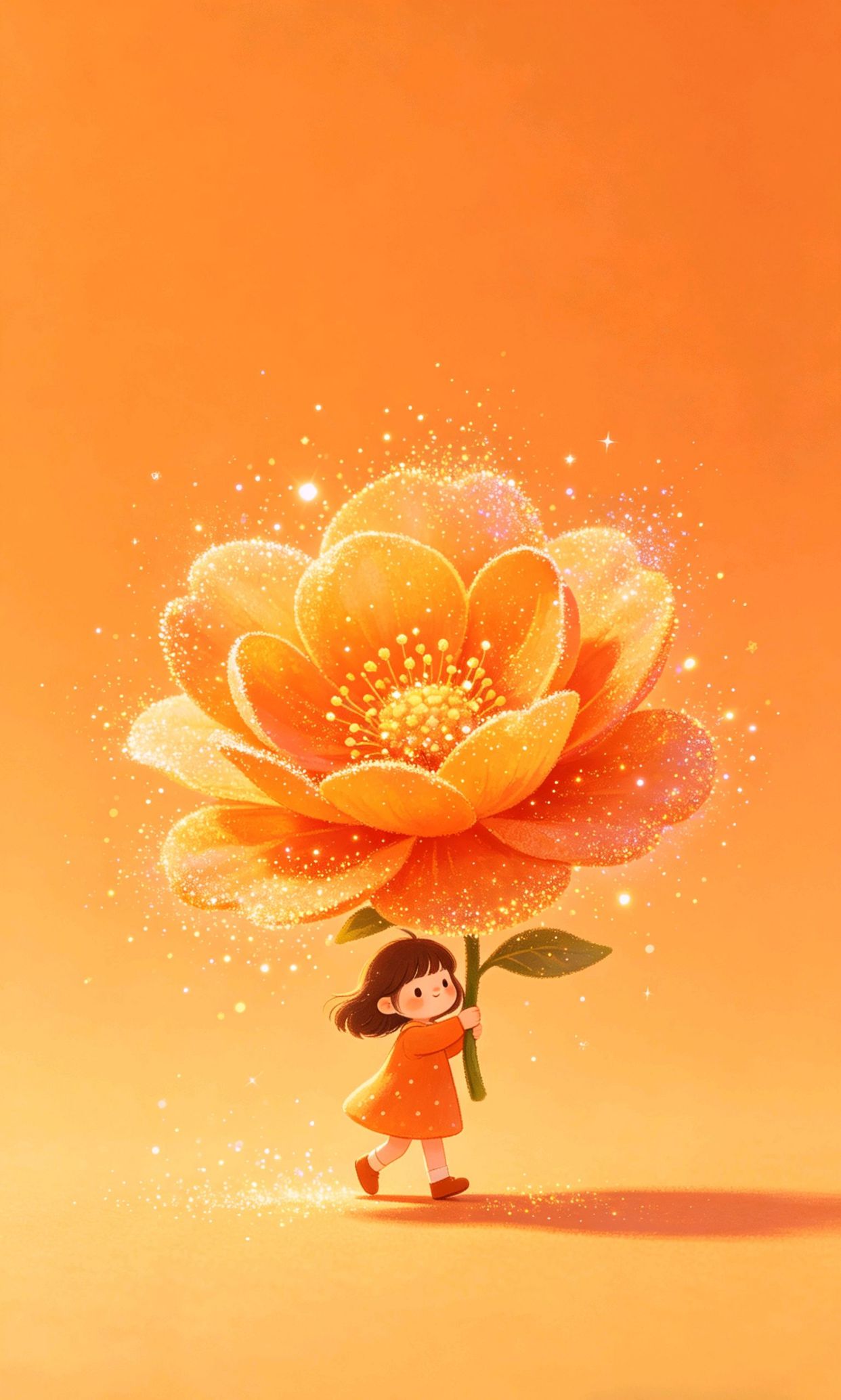 打卡今日份的小美好，幸福相伴最火的一句