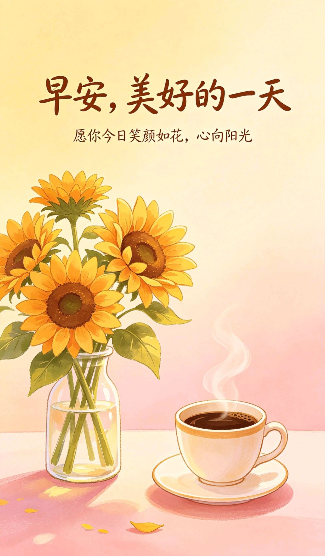 每天的祝福语大全，一天一个小感悟一句话